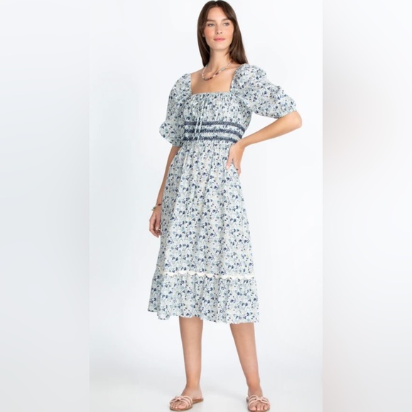 Johnny Was Dresses & Skirts - NWT Johnny Was Camille Midi Dress Size XL